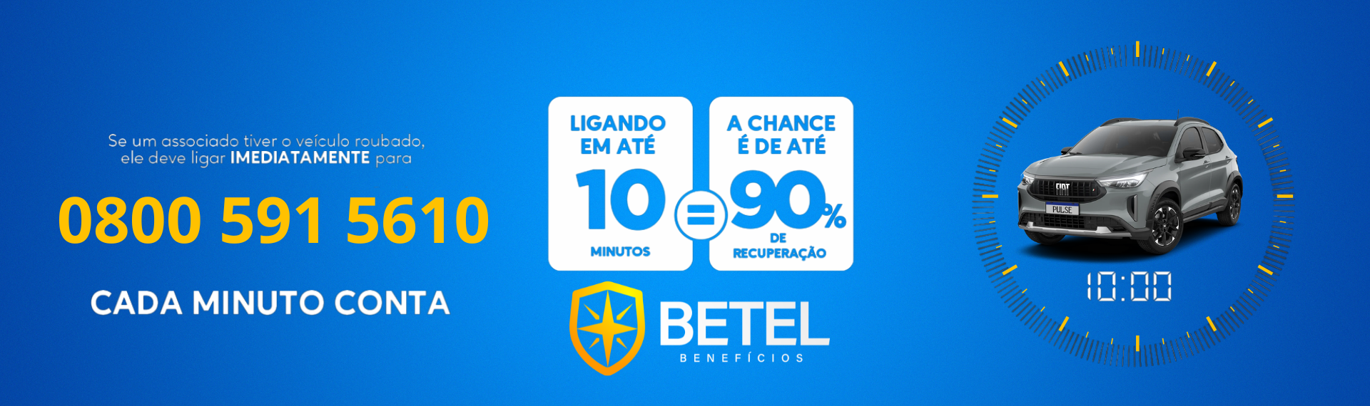 Proteção veicular completa